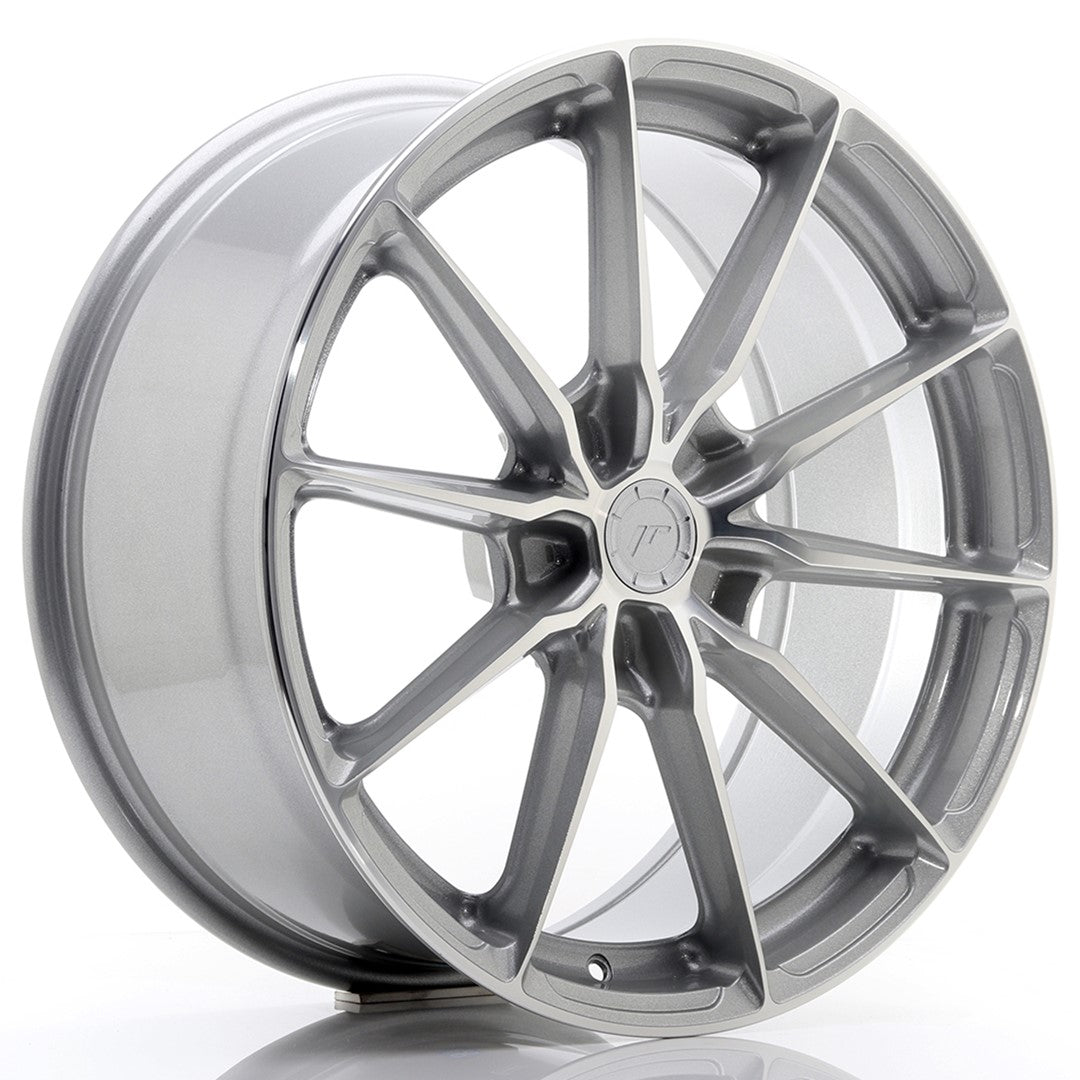 Alu kola Japan Racing JR37 19x8,5 ET35 5x120 Silver Machined | Wheelsup.cz