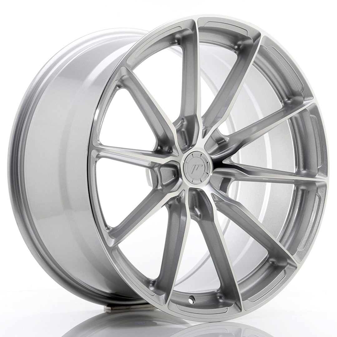 Alu kola Japan Racing JR37 20x10 ET45 5x120 Silver Machined | Wheelsup.cz