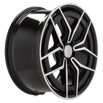 Alu kola pro Mercedes 3S1034 9x19 5x112 ET49 66.6 Black Polished