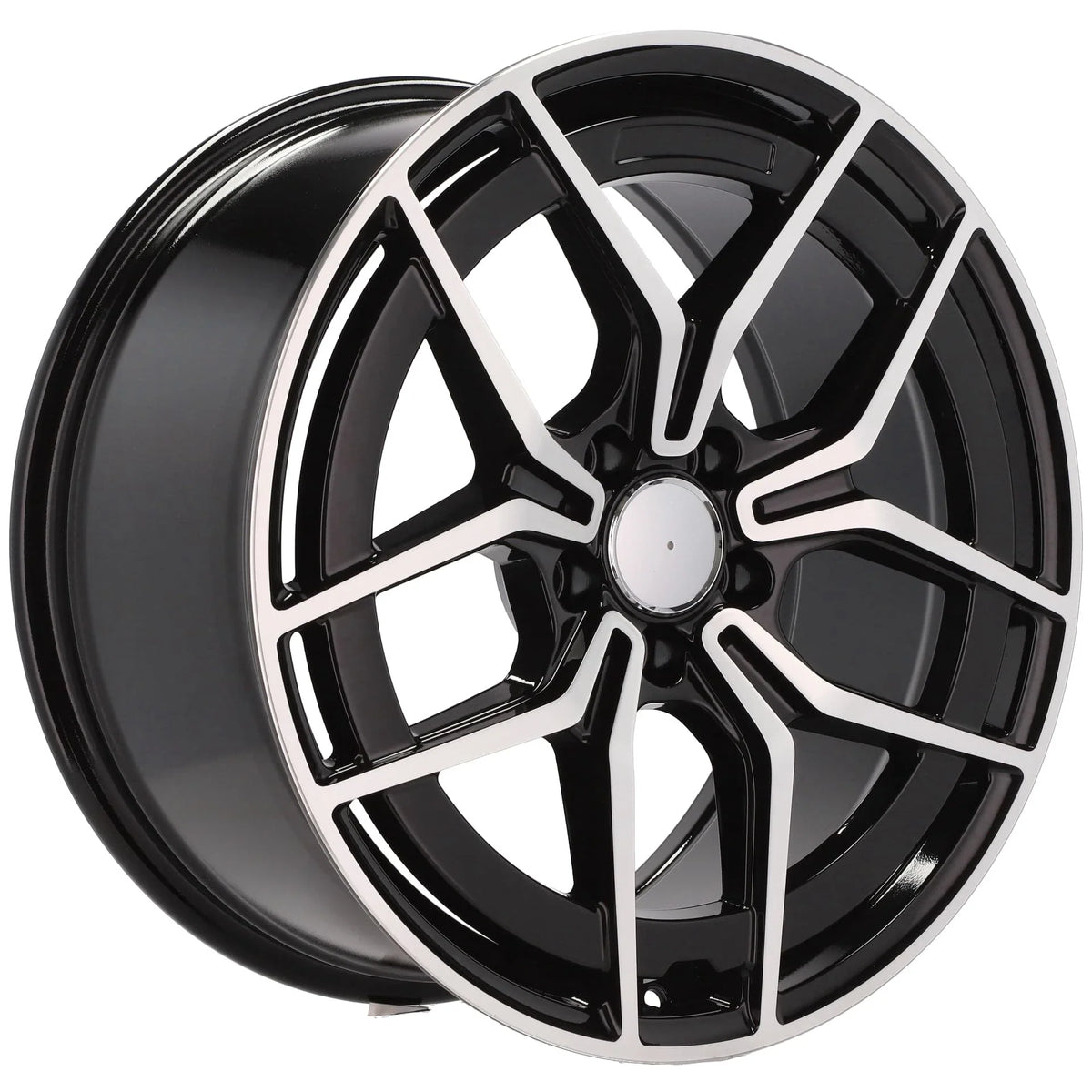 Alu kola pro Mercedes 3S1034 7.5x18 5x112 ET44 66.6 Black Polished | Wheelsup.cz