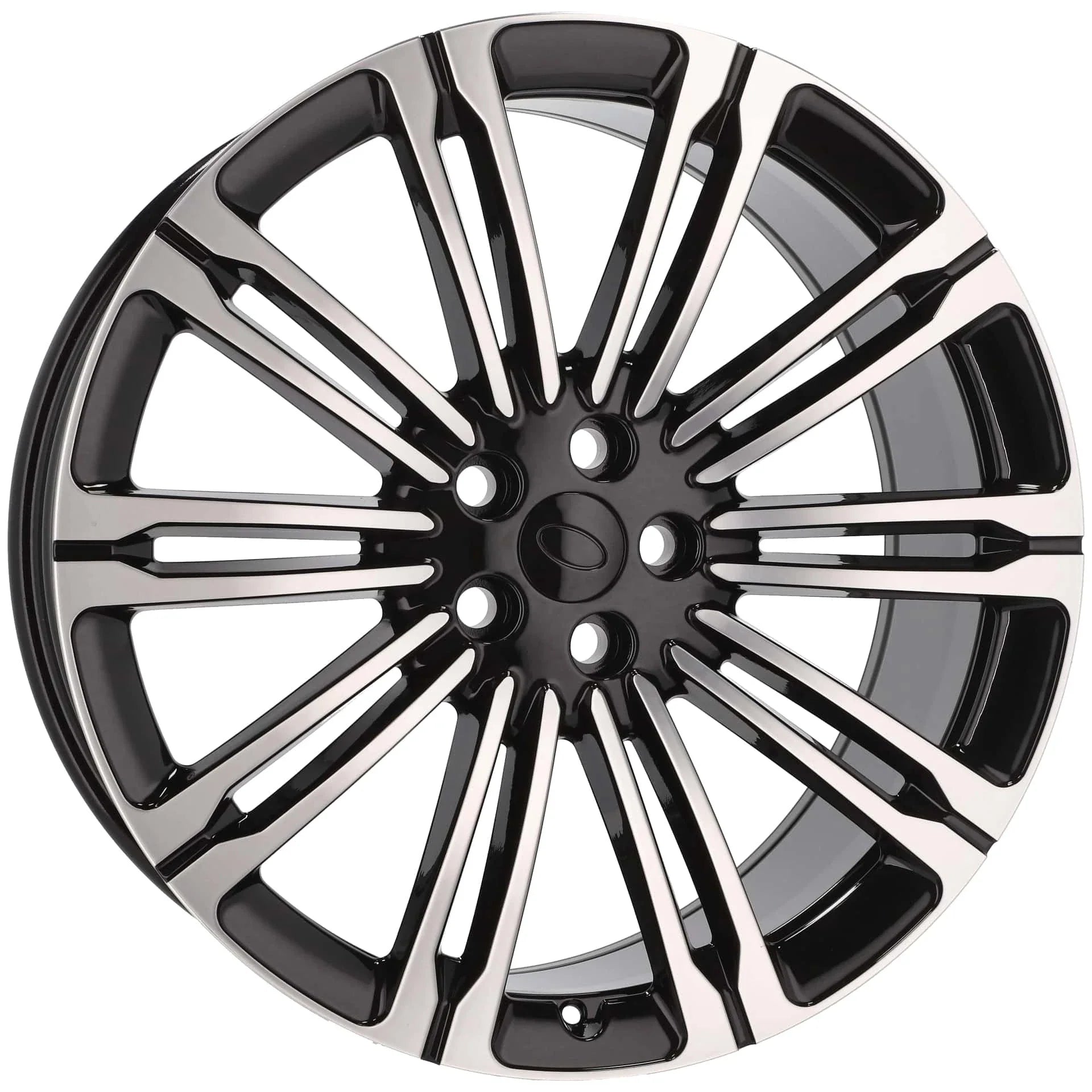 Alu kola pro Land Rover 3S1066V 9.5x22 5x120 ET42.5 72.6 Black Polished | Wheelsup.cz