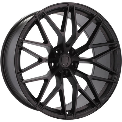 Alu kola pro Porsche 3S1067 11x21 5x130 ET58 71.6 Black Half Matt | Wheelsup.cz