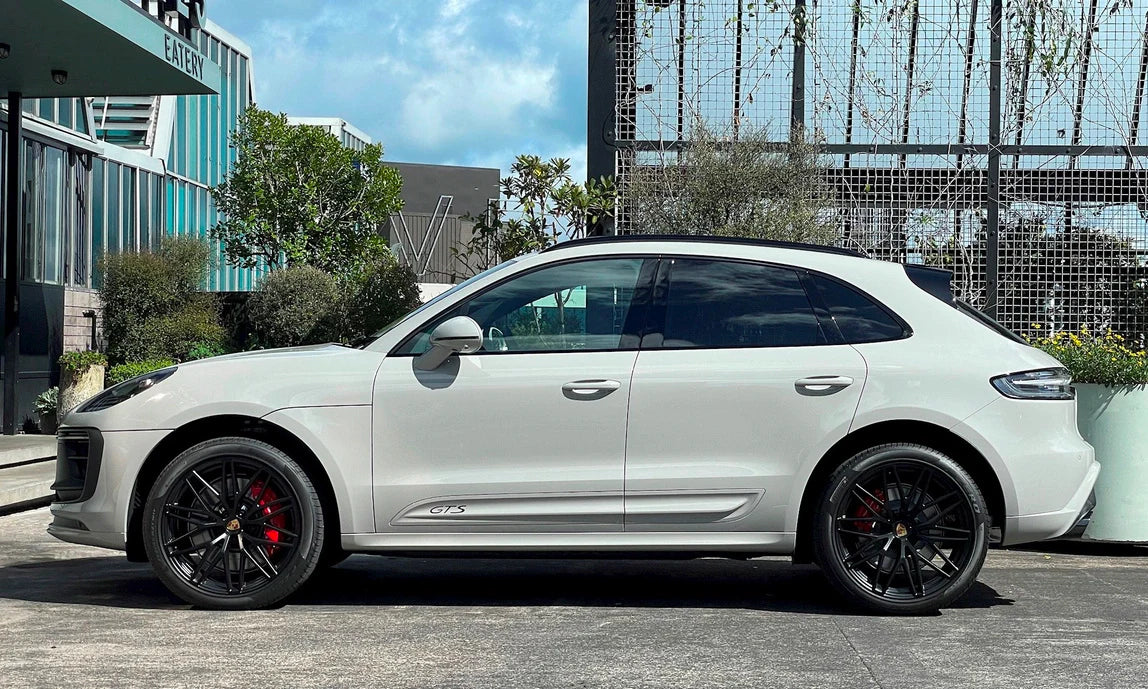 Alu kola pro Porsche 3S1067 9.5x21 5x130 ET46 71.6 Black Half Matt | Wheelsup.cz
