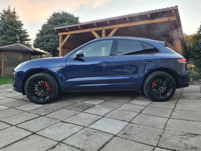 Alu kola pro Porsche 3S1067 11.5x22 5x130 ET61 71.6 Black Half Matt | Wheelsup.cz