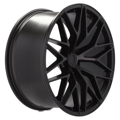Alu kola pro Porsche 3S1067 11.5x22 5x130 ET61 71.6 Black Half Matt