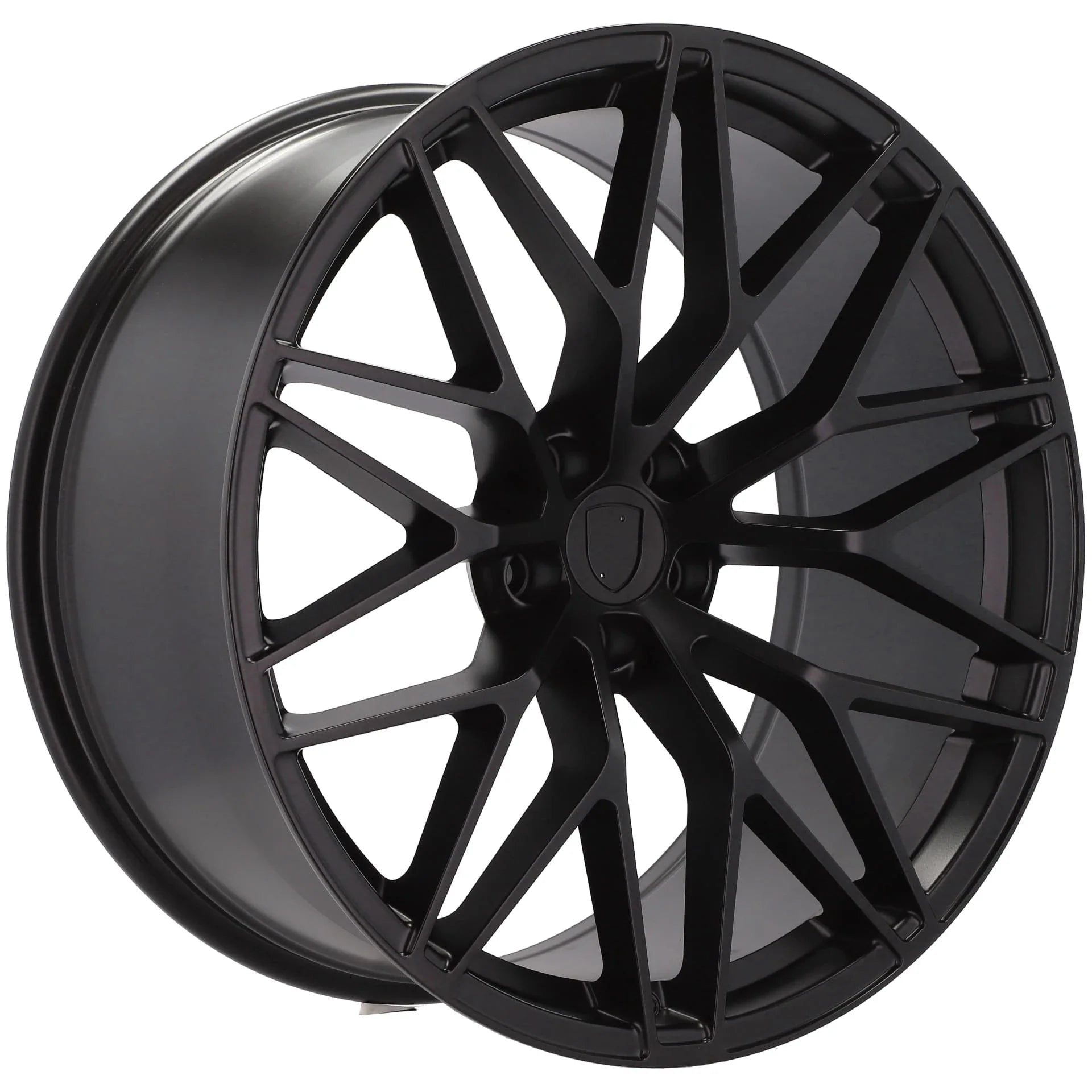 Alu kola pro Porsche 3S1067 9x20 5x112 ET26 66.6 Black Half Matt | Wheelsup.cz
