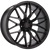 Alu kola pro Porsche 3S1067 10x22 5x130 ET48 71.6 Black Half Matt