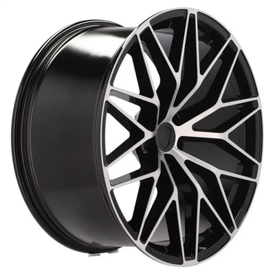 Alu kola pro Porsche 3S1067 9.5x21 5x130 ET46 71.6 Black Polished | Wheelsup.cz