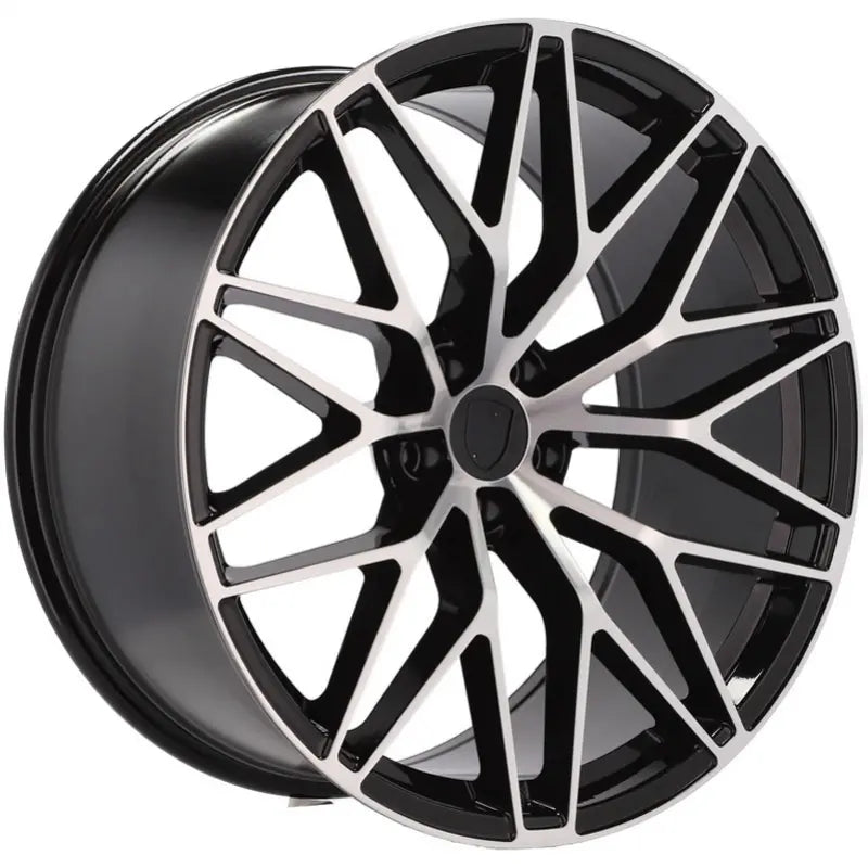 Alu kola pro Porsche 3S1067 10.5x20 5x130 ET64 71.6 Black Polished | Wheelsup.cz