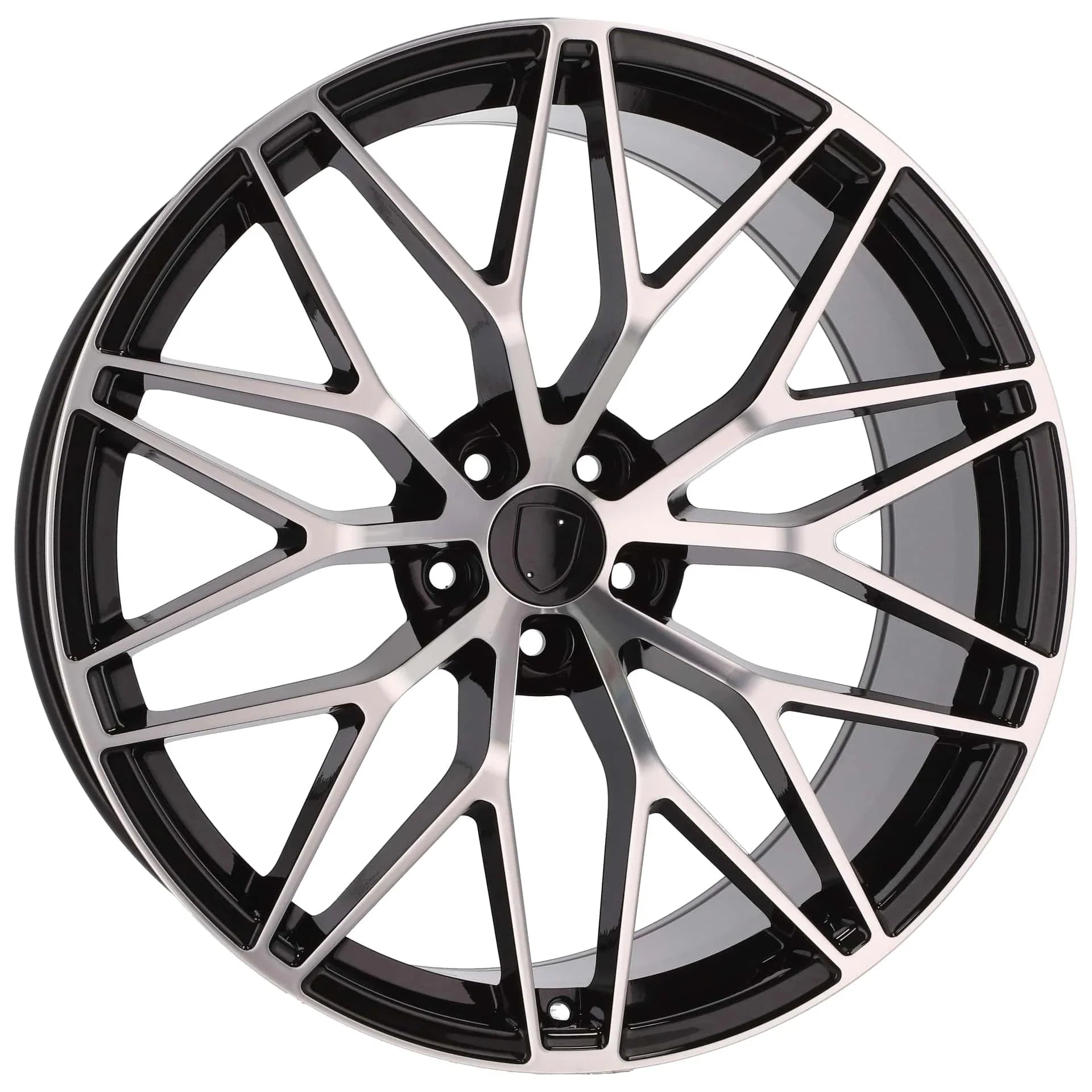 Alu kola pro Porsche 3S1067 9x20 5x130 ET50 71.6 Black Polished