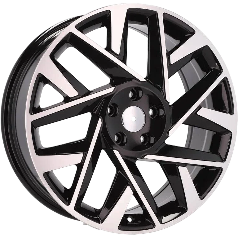 Alu kola pro Hyundai 3S1072 7.5x18 5x114.3 ET49.5 67.1 Black Polished | Wheelsup.cz