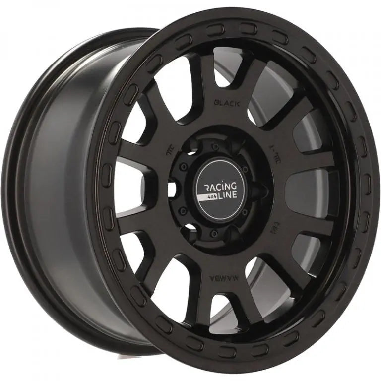 Alu kola pro Offroad 3S1102 8x17 6x139.7 ET0 110.1 Black Half Matt | Wheelsup.cz