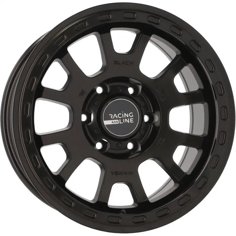 Alu kola pro Offroad 3S1102 8x17 6x139.7 ET0 110.1 Black Half Matt | Wheelsup.cz