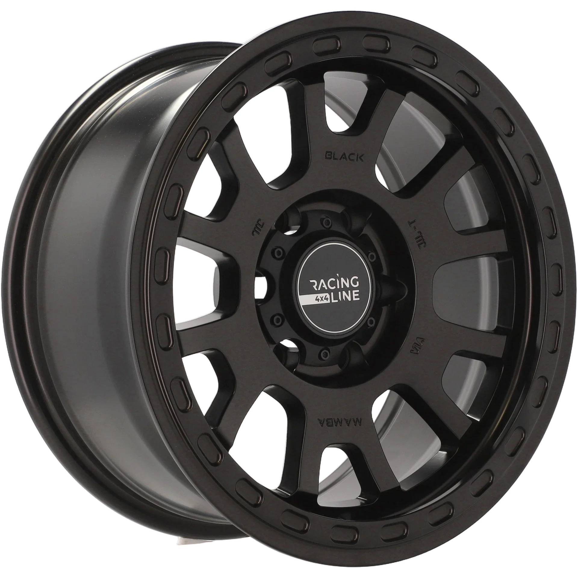 Alu kola pro Offroad 3S1102 8x17 6x139.7 ET0 110.1 Black Half Matt | Wheelsup.cz