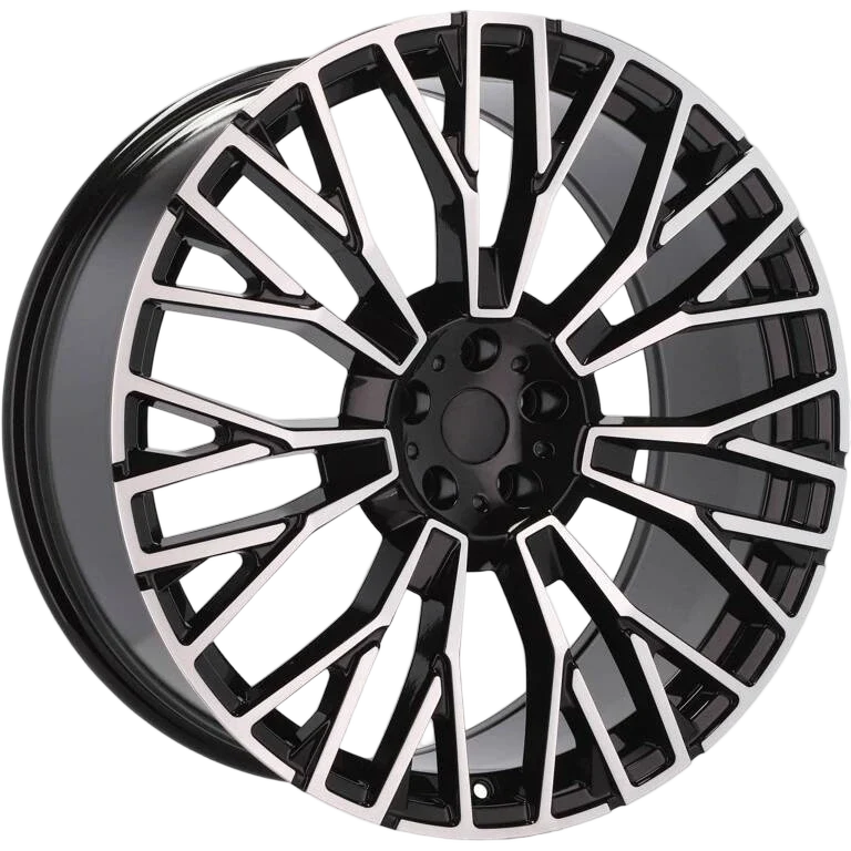 Alu kola pro BMW 3S1111 9.5x21 5x112 ET37 66.6 Black Polished | Wheelsup.cz