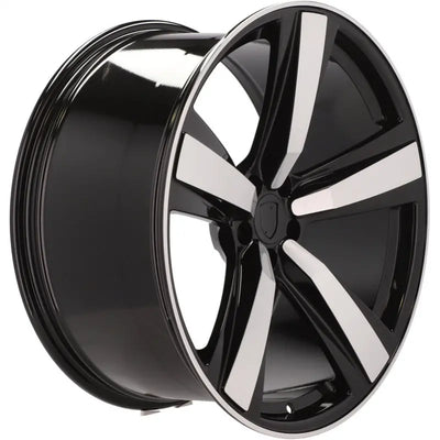 Alu kola pro Porsche 3S1239 10x21 5x112 ET19 66.6 Black Polished | Wheelsup.cz