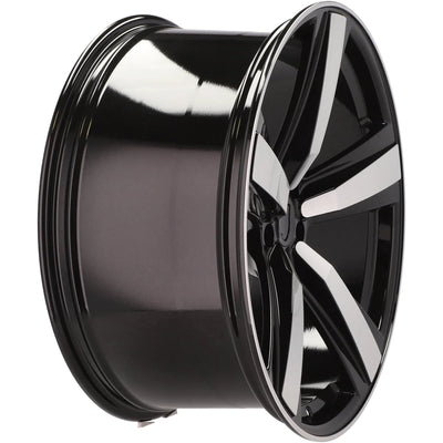 Alu kola pro Porsche 3S1239 10x21 5x112 ET19 66.6 Black Polished