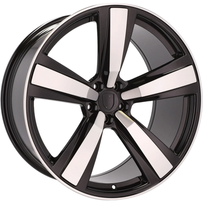 Alu kola pro Porsche 3S1239 10x21 5x112 ET19 66.6 Black Polished | Wheelsup.cz