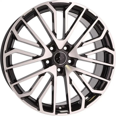 Alu kola pro Audi 3S1261 8.5x21 5x112 ET34 66.6 Black Polished | Wheelsup.cz