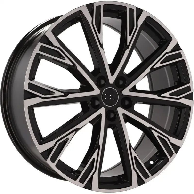 Alu kola pro Audi 3S1277 8.5x21 5x112 ET43 66.6 Black Polished | Wheelsup.cz