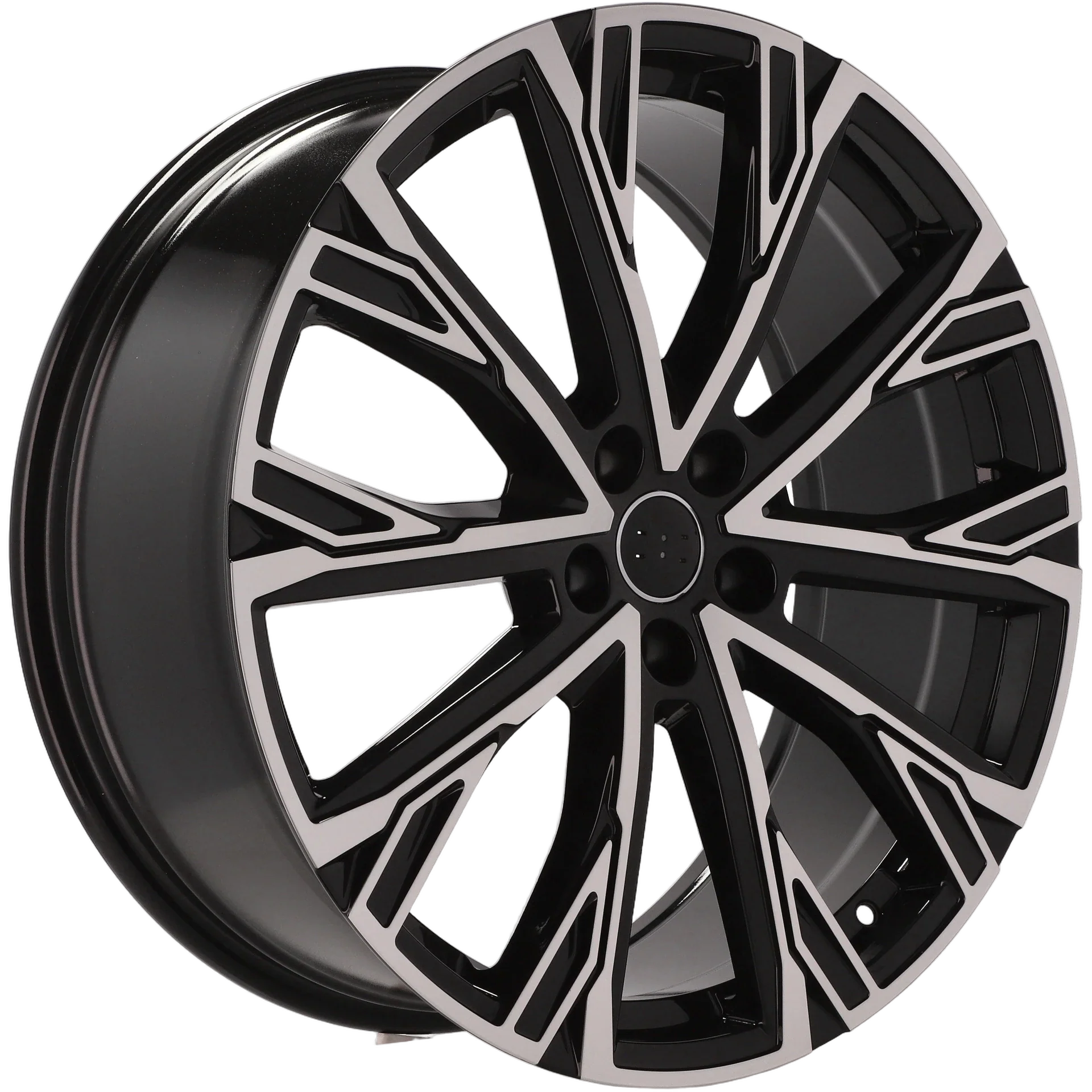Alu kola pro Audi 3S1277 8.5x21 5x112 ET34 66.6 Black Polished | Wheelsup.cz