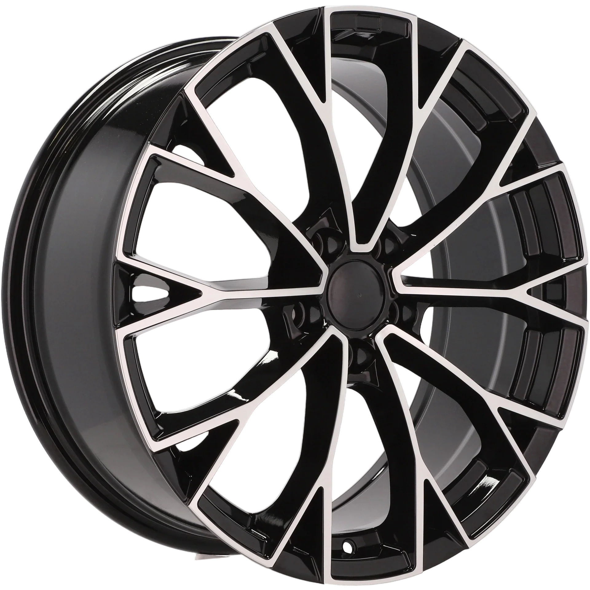 Alu kola pro Volkswagen 3S1279 7.5x18 5x112 ET51 57.1 Black Polished | Wheelsup.cz