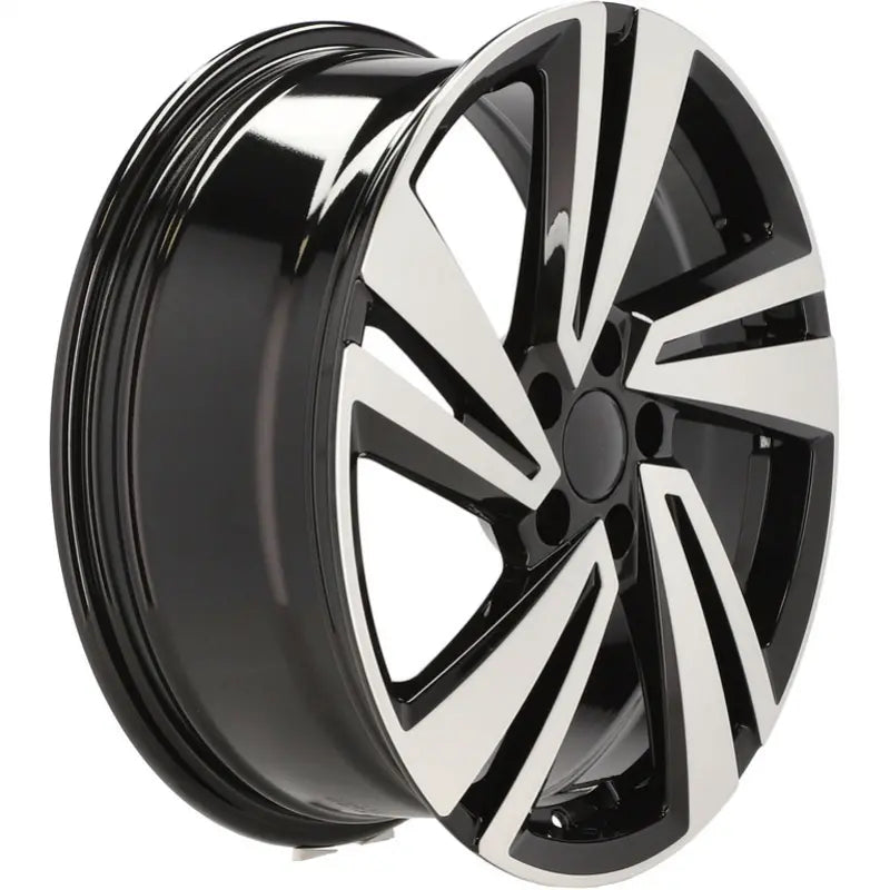 Alu kola pro Volkswagen 3S1282 7x18 5x100 ET39 57.1 Black Polished | Wheelsup.cz