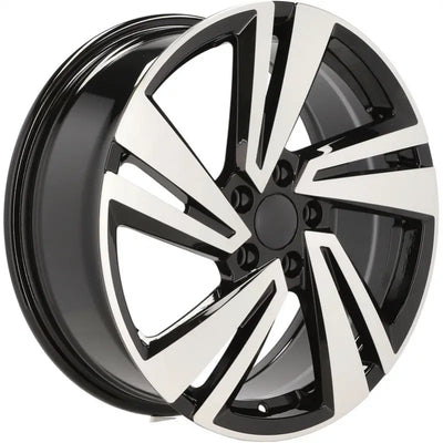 Alu kola pro Volkswagen 3S1282 7x18 5x100 ET39 57.1 Black Polished | Wheelsup.cz