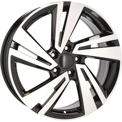 Alu kola pro Volkswagen 3S1282 7x18 5x100 ET39 57.1 Black Polished | Wheelsup.cz