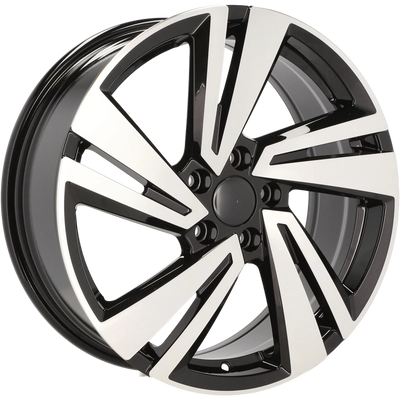 Alu kola pro Volkswagen 3S1282 7x18 5x100 ET39 57.1 Black Polished | Wheelsup.cz