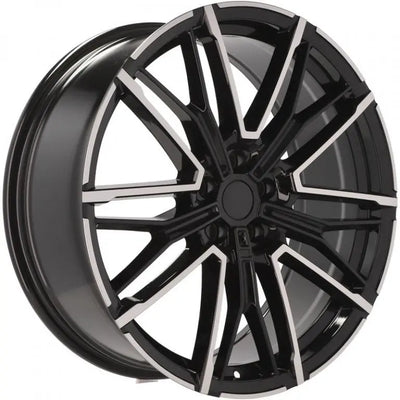 Alu kola pro BMW 3S1284 9x20 5x112 ET44 66.6 Black Polished | Wheelsup.cz