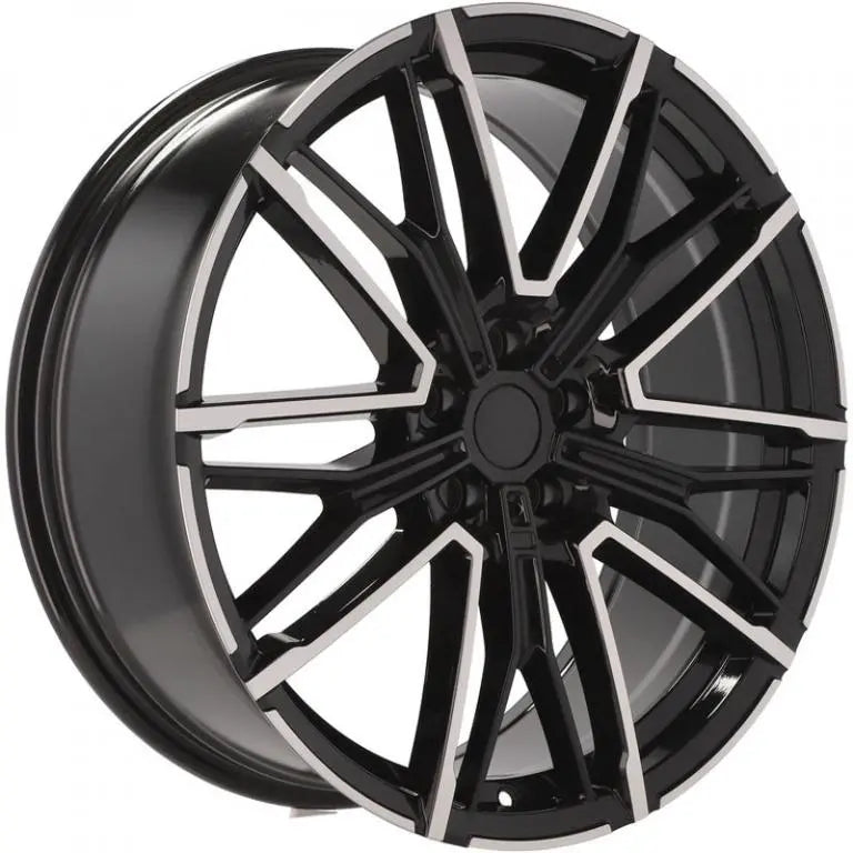 Alu kola pro BMW 3S1284 9x19 5x120 ET44 72.6 Black Polished | Wheelsup.cz