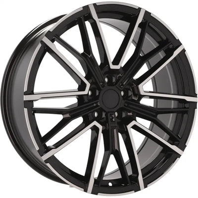 Alu kola pro BMW 3S1284 9x19 5x120 ET44 72.6 Black Polished | Wheelsup.cz