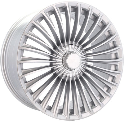Alu kola pro Mercedes 3S198 8.5x18 5x112 ET40 66.6 Silver Shining