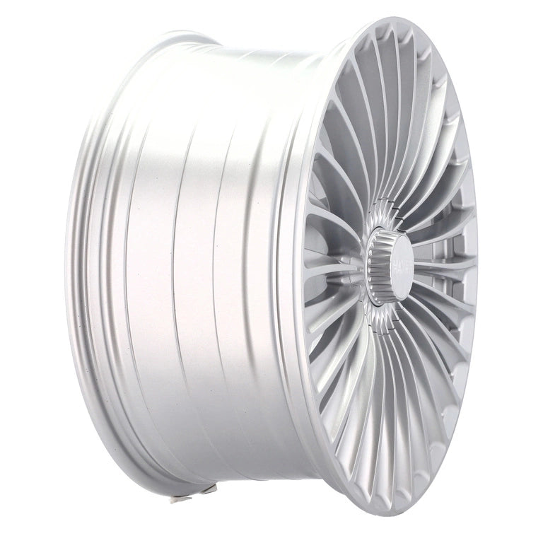 Alu kola HAXER 3S198 8.5x20 5x112 ET43 66.6 Silver Shining | Wheelsup.cz