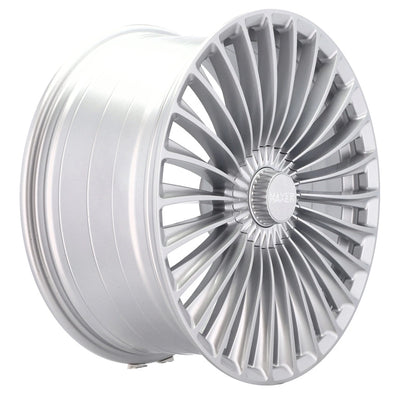 Alu kola HAXER 3S198 8.5x20 5x112 ET43 66.6 Silver Shining | Wheelsup.cz