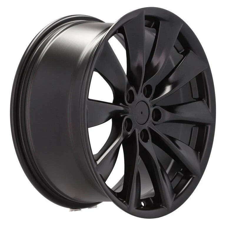 Alu kola pro Tesla 3S209 8.5x18 5x114.3 ET40 64.1 Black Half Matt | Wheelsup.cz