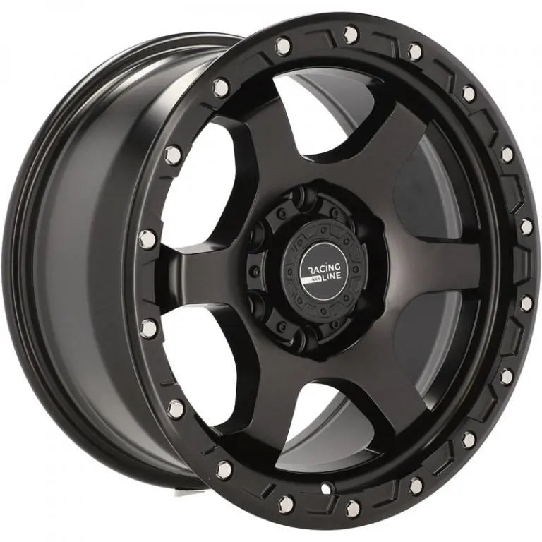 Alu kola pro Offroad 3S240 8.5x17 6x139.7 ET10 106.1 Black Half Matt | Wheelsup.cz