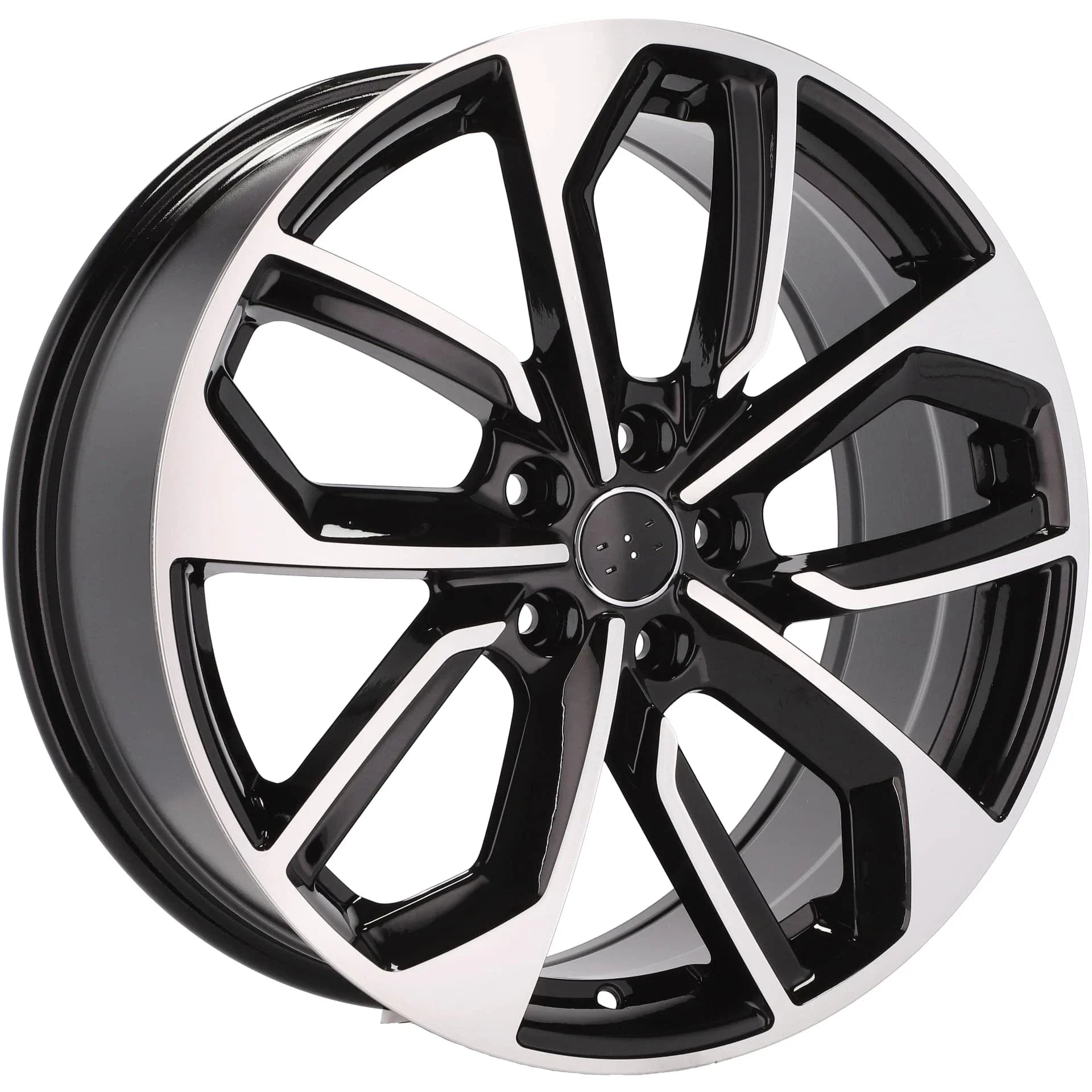 Alu kola pro Audi 3S5979 8x19 5x112 ET49 57.1 Black Polished | Wheelsup.cz