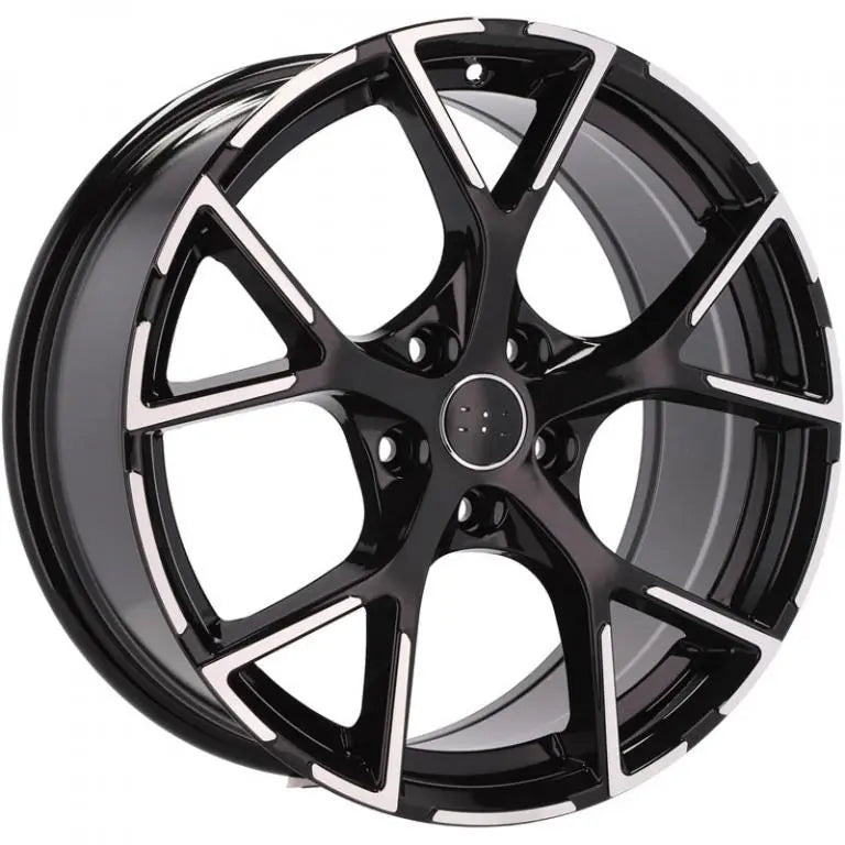 Alu kola pro Audi 3S5997 7.5x17 5x112 ET36 66.6 Black Polished | Wheelsup.cz