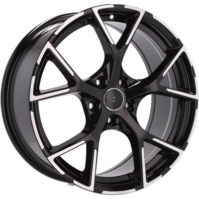 Alu kola pro Audi 3S5997 8.5x19 5x112 ET40 66.6 Black Polished | Wheelsup.cz