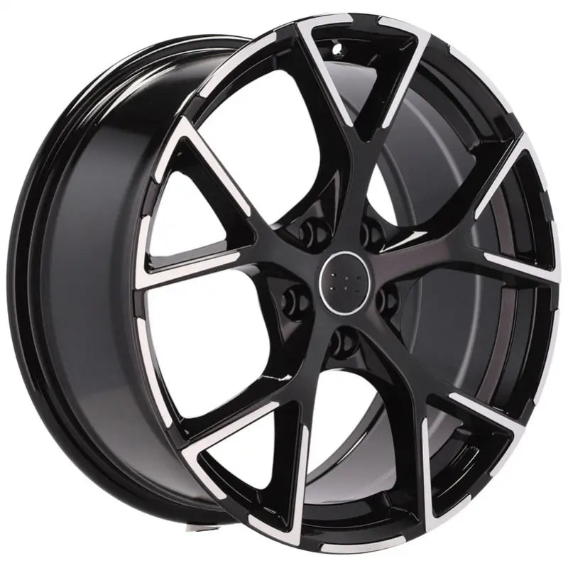 Alu kola pro Audi 3S5997 7.5x17 5x112 ET42 66.6 Black Polished | Wheelsup.cz