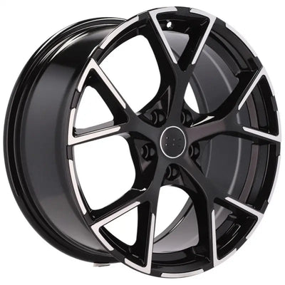 Alu kola pro Audi 3S5997 8.5x19 5x112 ET40 66.6 Black Polished | Wheelsup.cz