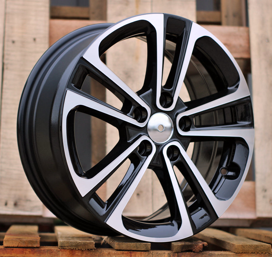 Alu kola pro Citroen B5959 6.5x16 5x108 ET47 Black Polished