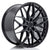 Alu kola Japan Racing JR46 19x8,5 ET20-45 5H BLANK Black Machined w/ Tinted Face