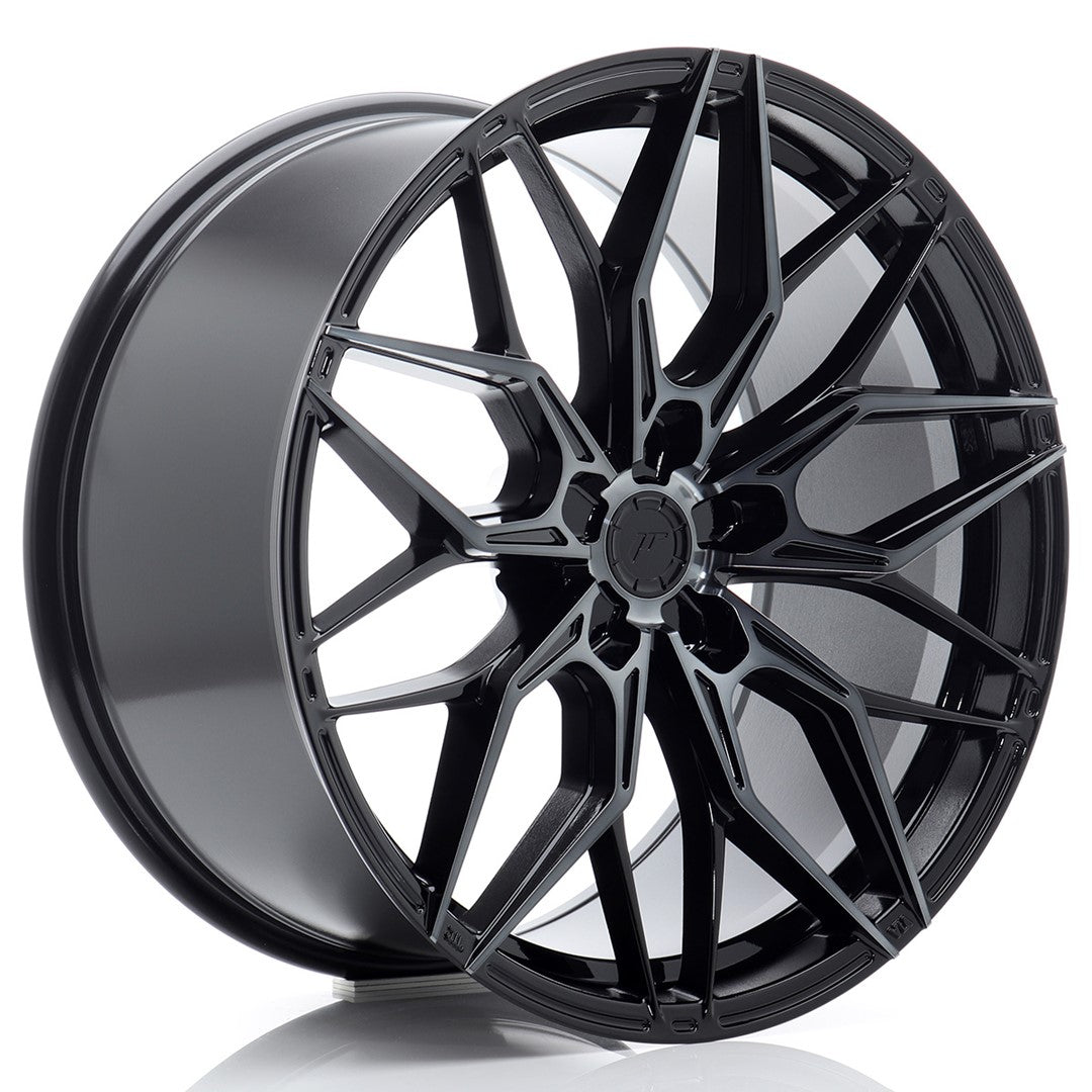 Alu kola Japan Racing JR46 20x9,5 ET20-40 5H BLANK Black Machined w/ Tinted Face