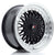 Alu kola Japan Racing JR9 16x8 ET25 BLANK Gloss Black w/Machined Lip