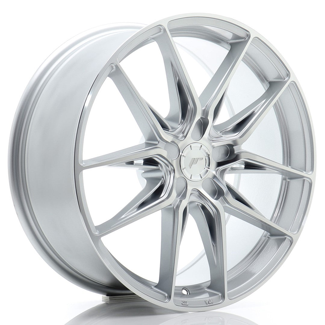 Alu kola Japan Racing JR44 19x8 ET20-40 5H BLANK Silver w/ Machined Face