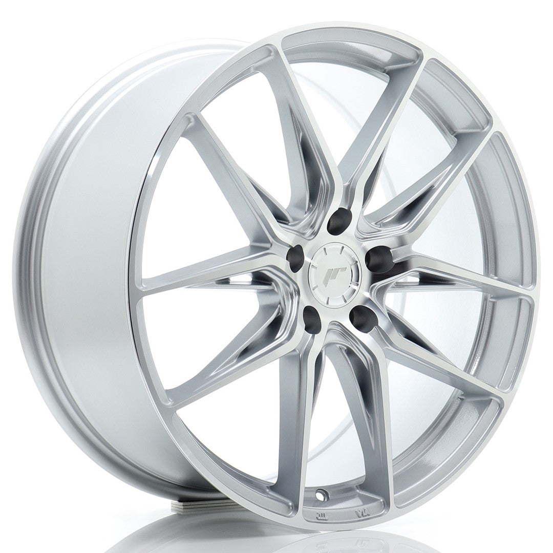 Alu kola Japan Racing JR44 19x8,5 ET45 5x112 Silver w/ Machined Face