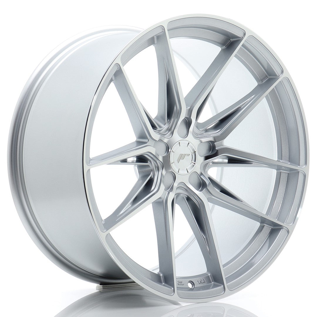 Alu kola Japan Racing JR44 20x10 ET15-35 5H BLANK Silver w/ Machined Face